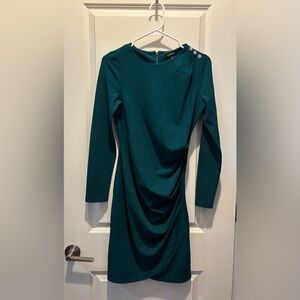 Evergreen Midi Dress